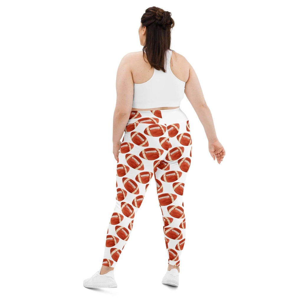 Football Fever Plus Size Leggings