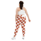 Football Fever Plus Size Leggings