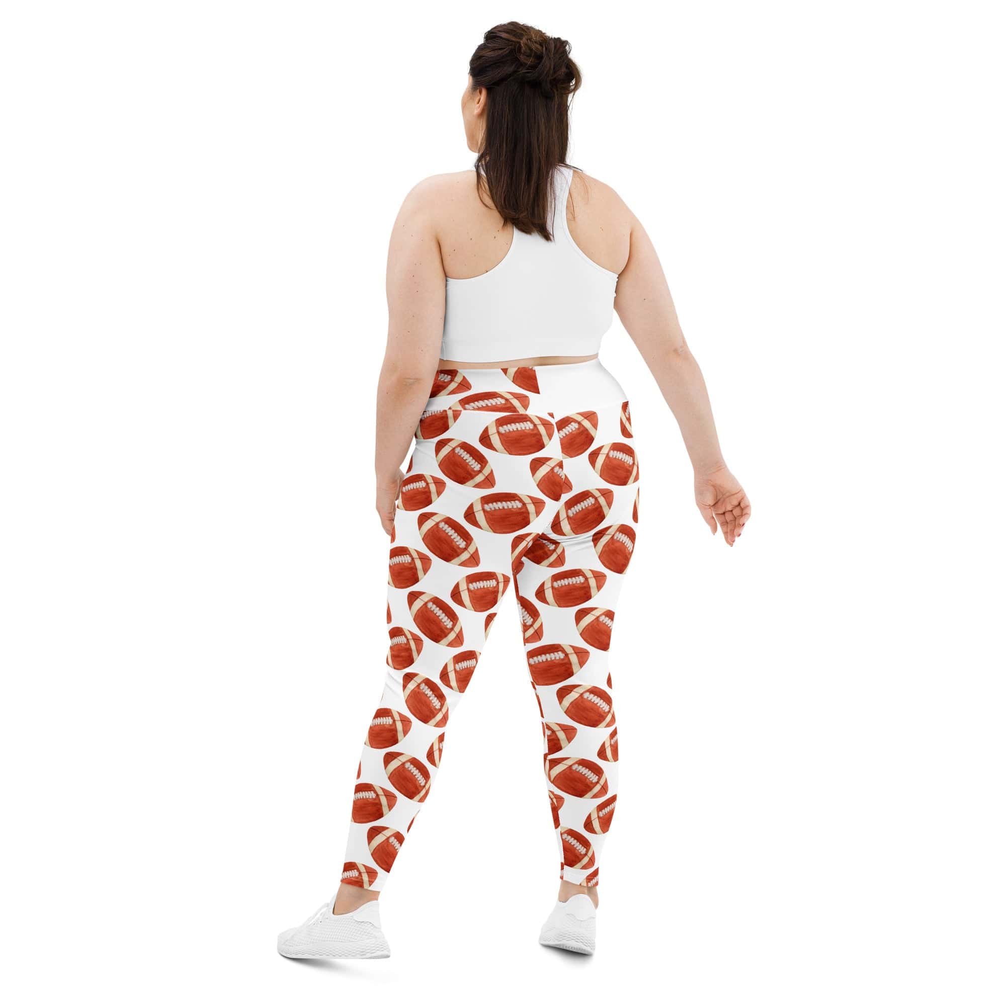 Football Fever Plus Size Leggings