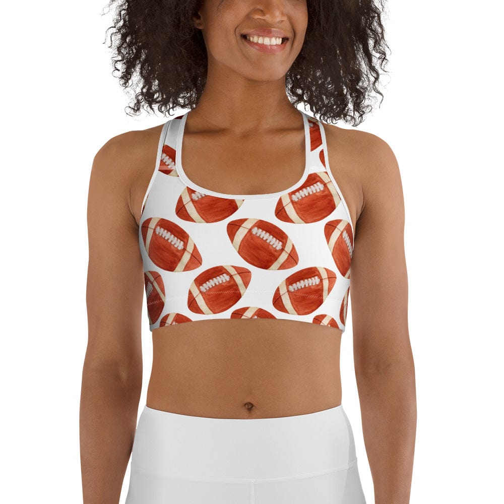 Football Fever Sports Bra
