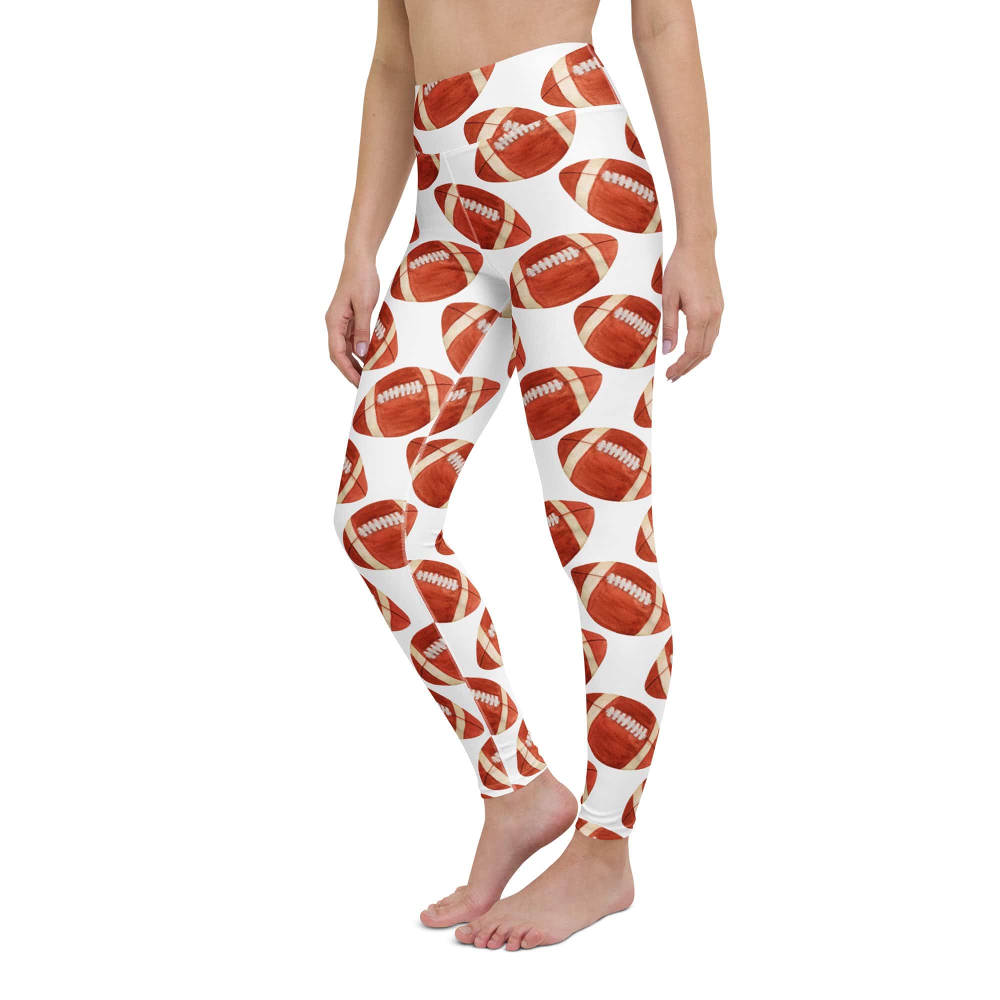 Football Fever Yoga Leggings