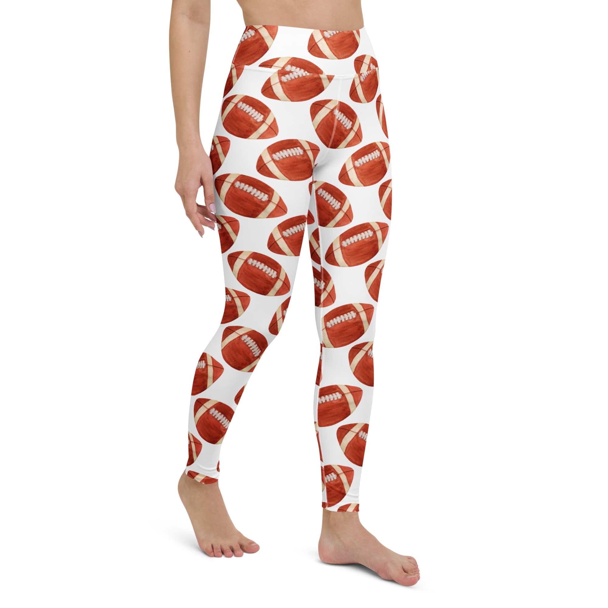Football Fever Yoga Leggings