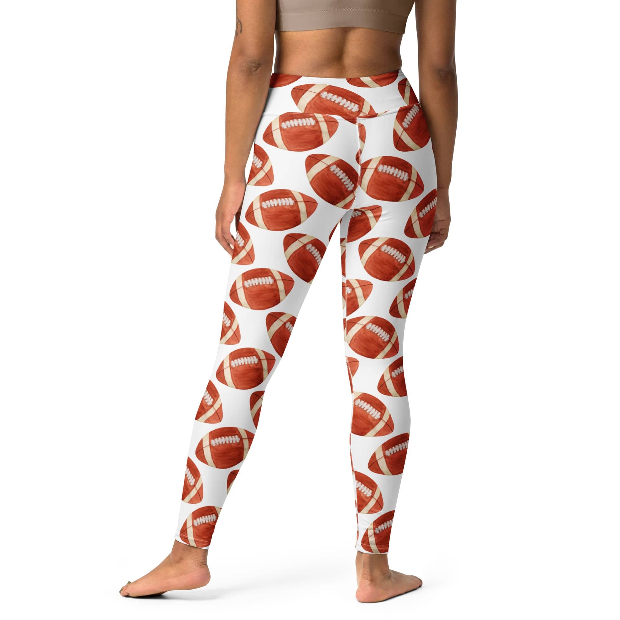 Football Fever Yoga Leggings