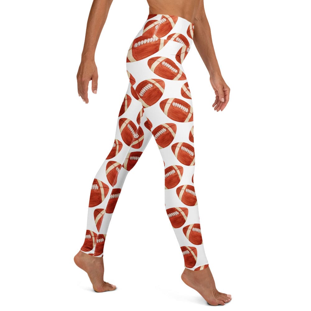 Football Fever Yoga Leggings