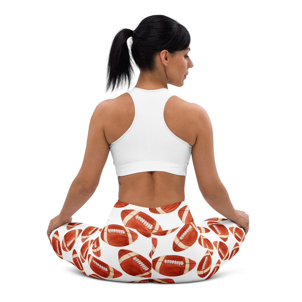 Football Fever Yoga Leggings