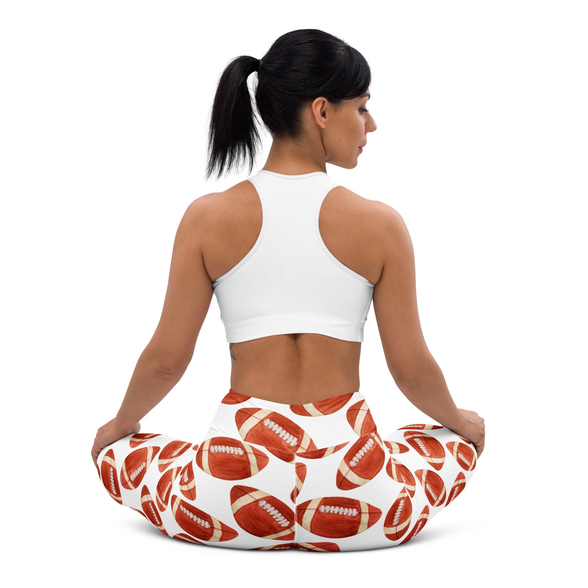 Football Fever Yoga Leggings