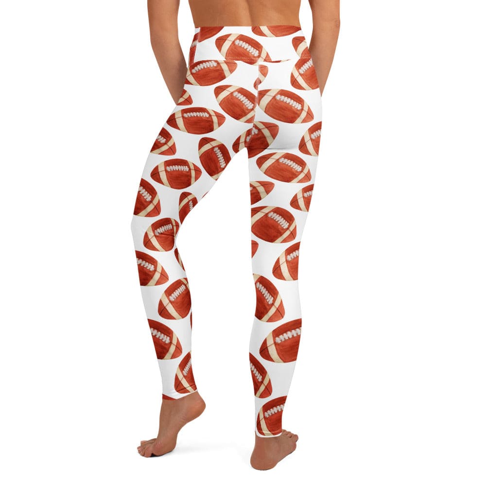 Football Fever Yoga Leggings