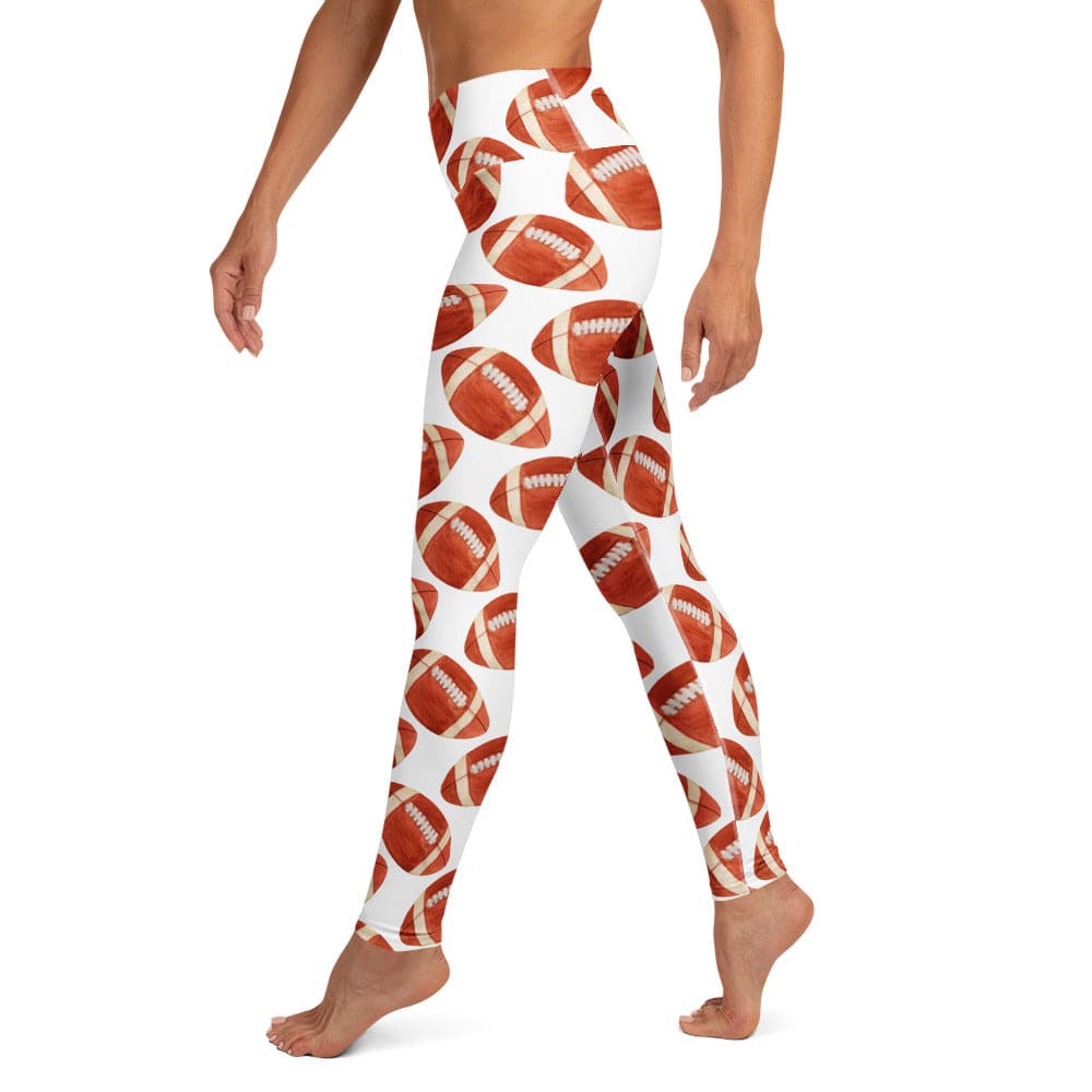 Football Fever Yoga Leggings
