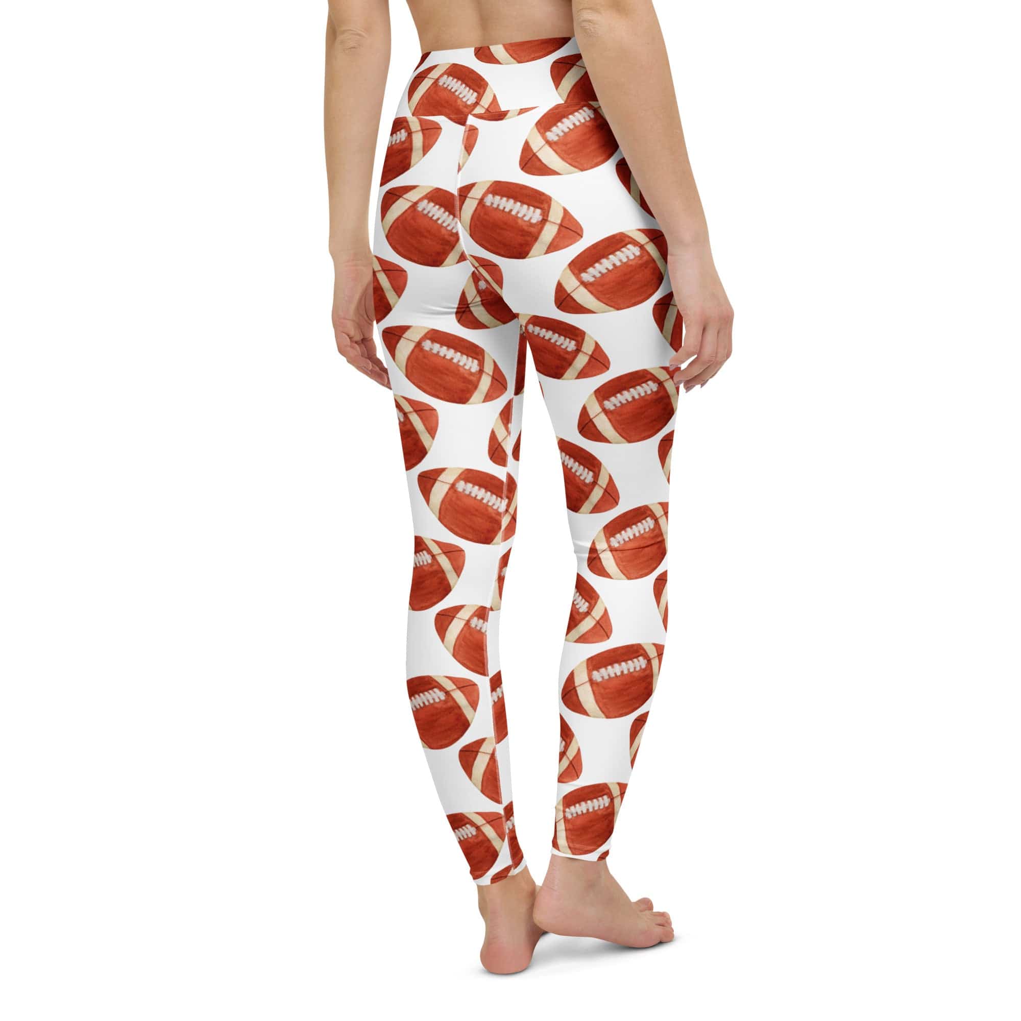 Football Fever Yoga Leggings
