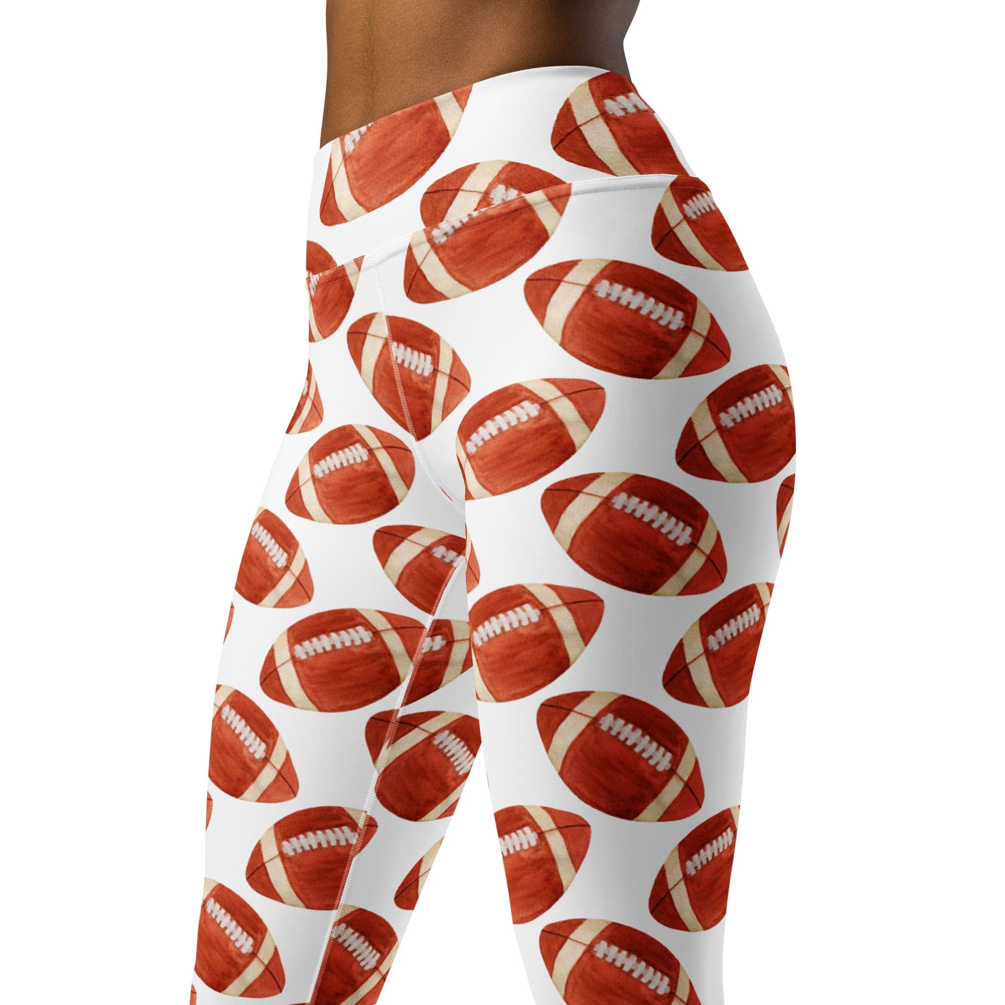 Football Fever Yoga Leggings