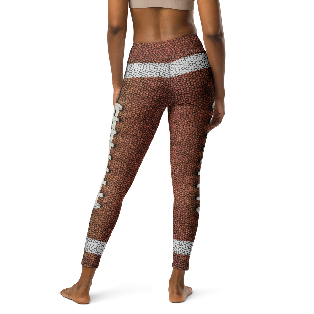 Football Yoga Leggings