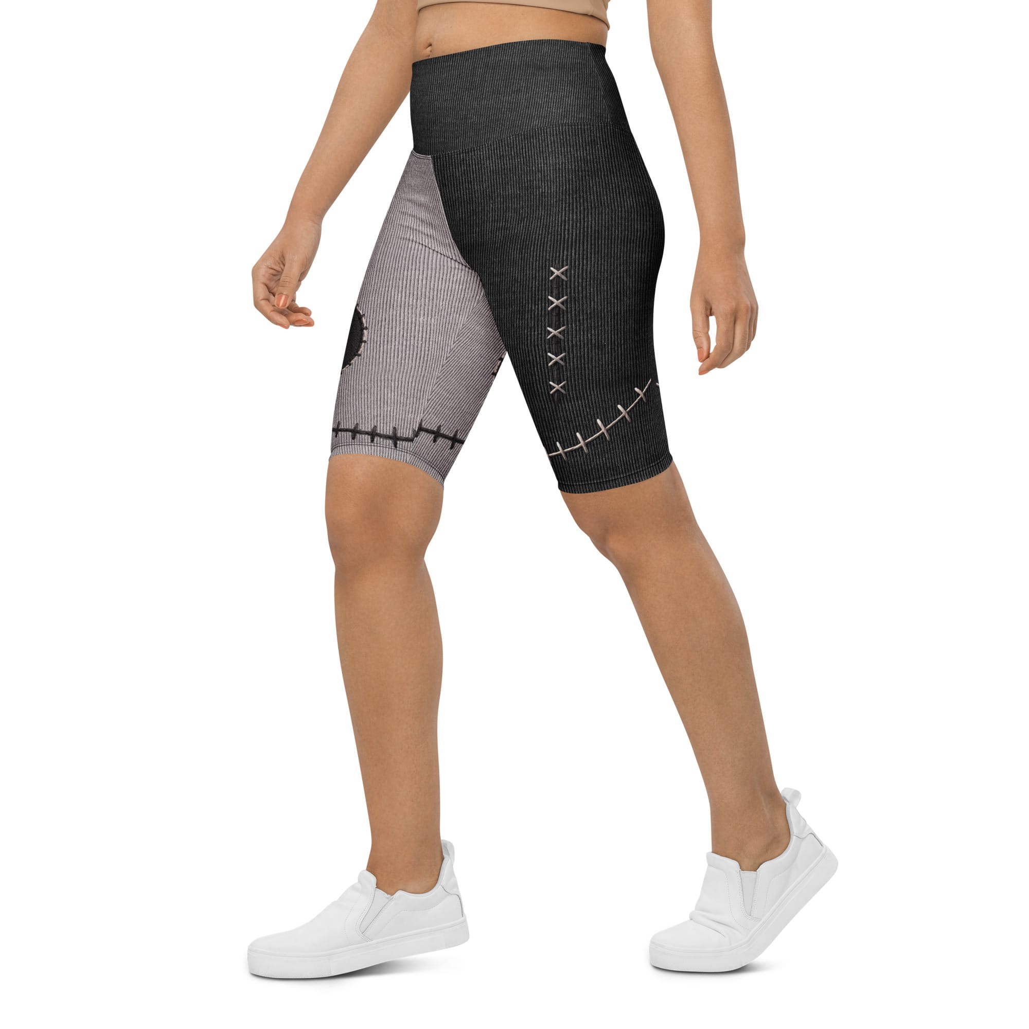 Frankenstitch Biker Shorts