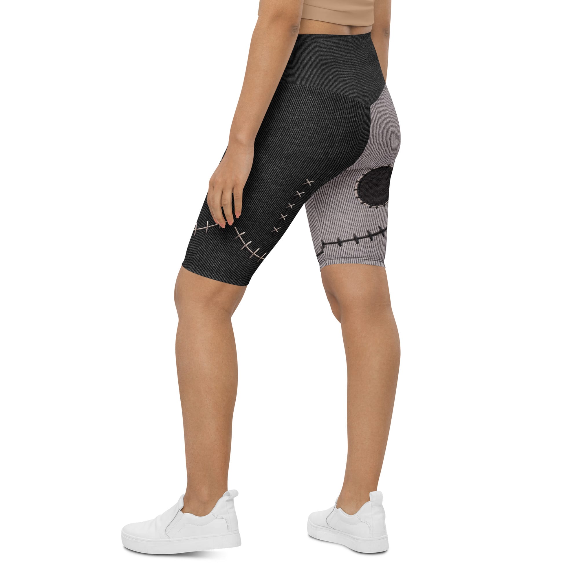 Frankenstitch Biker Shorts