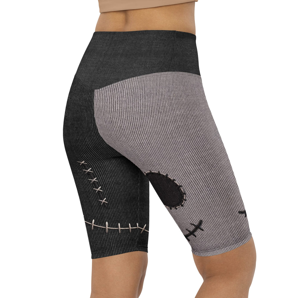 Frankenstitch Biker Shorts