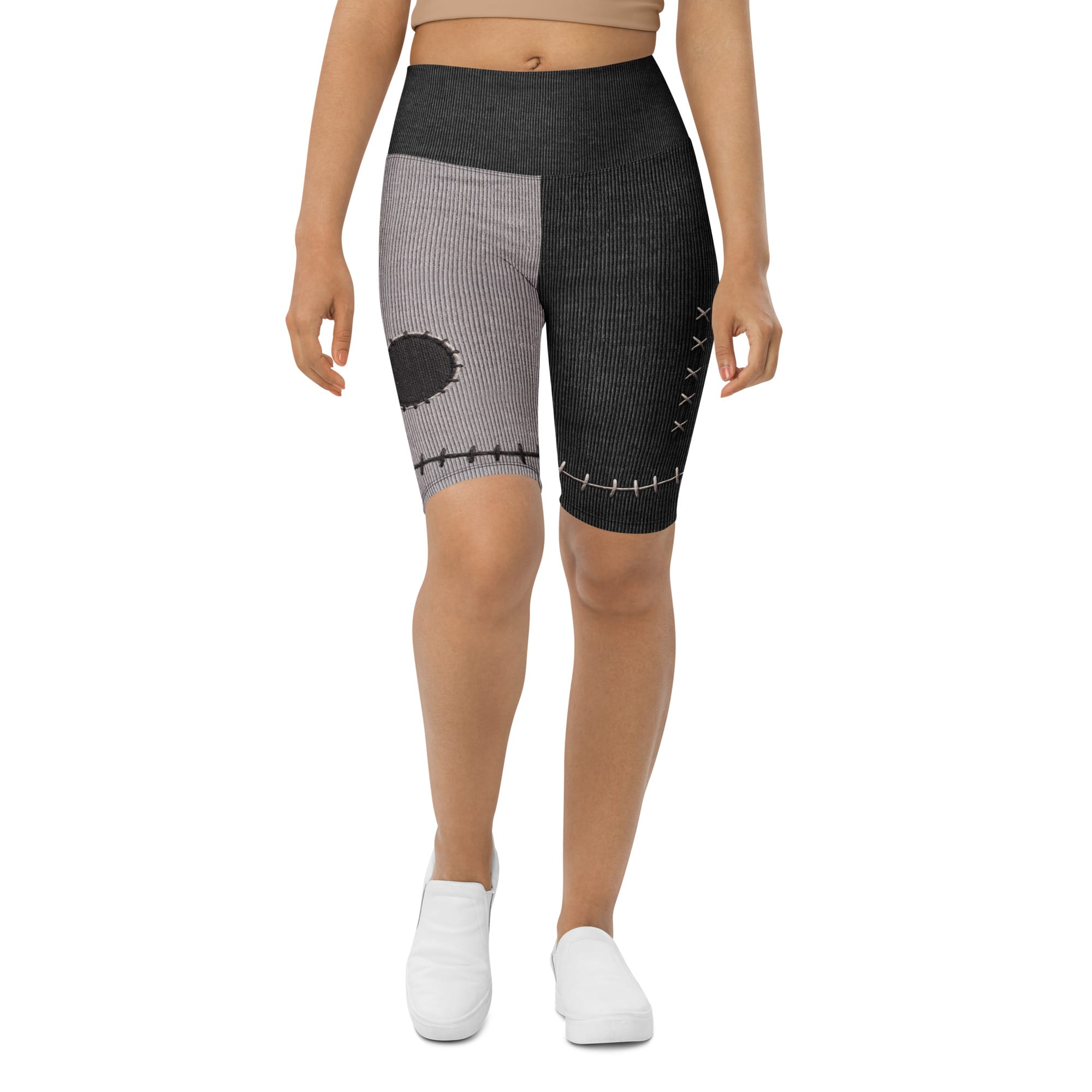 Frankenstitch Biker Shorts