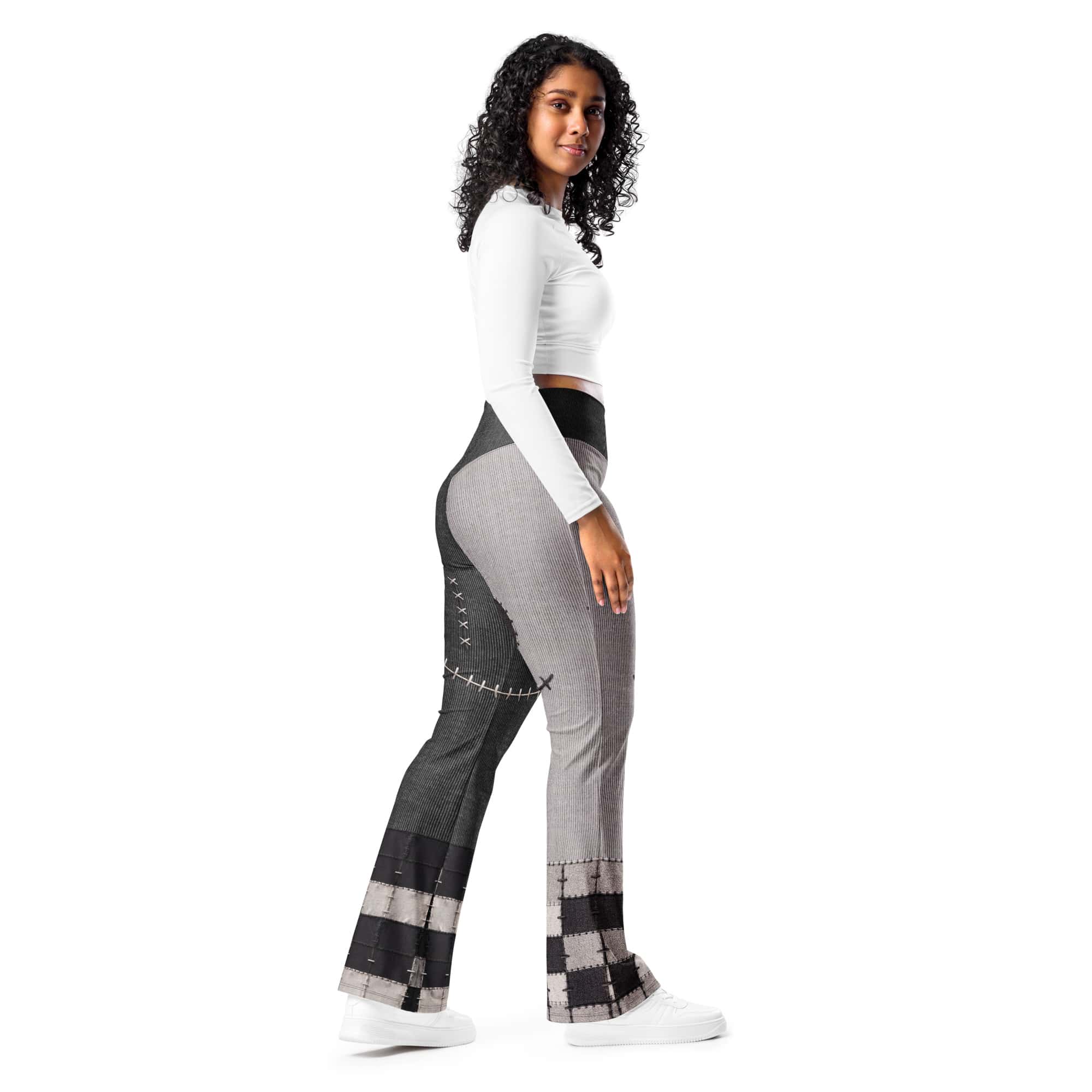 Frankenstitch Flare Leggings