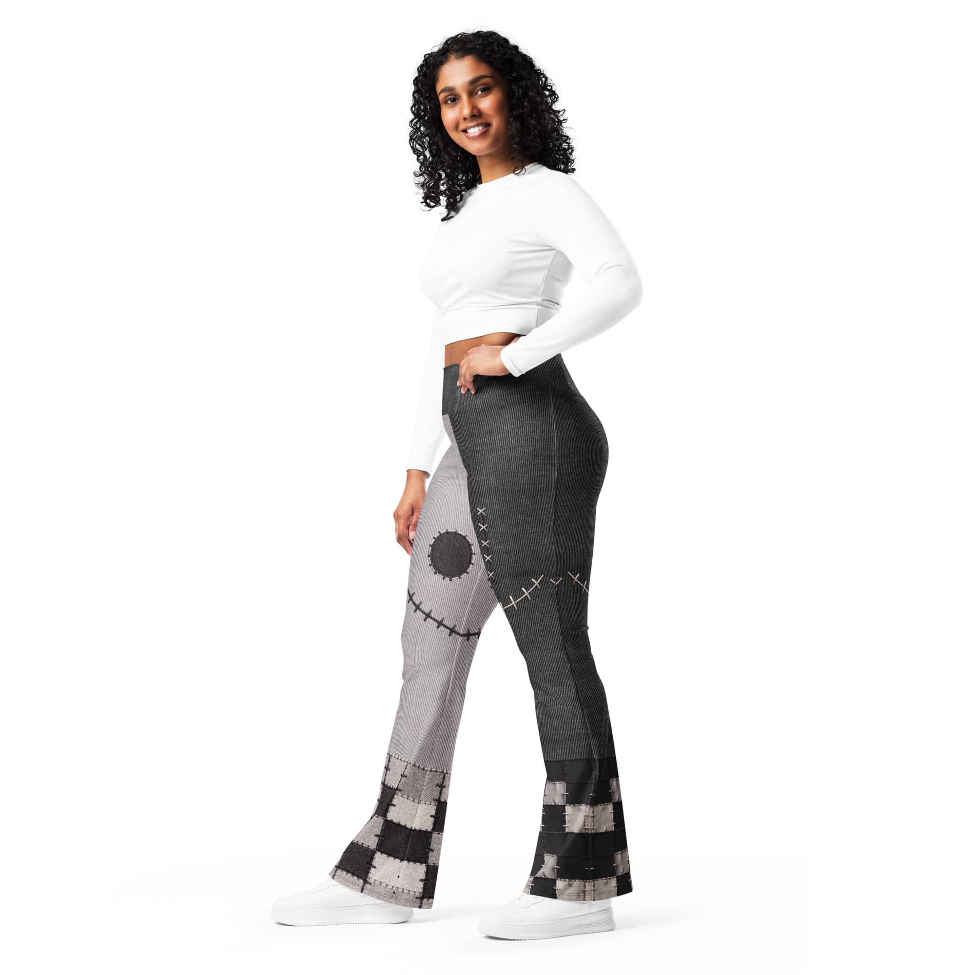 Frankenstitch Flare Leggings
