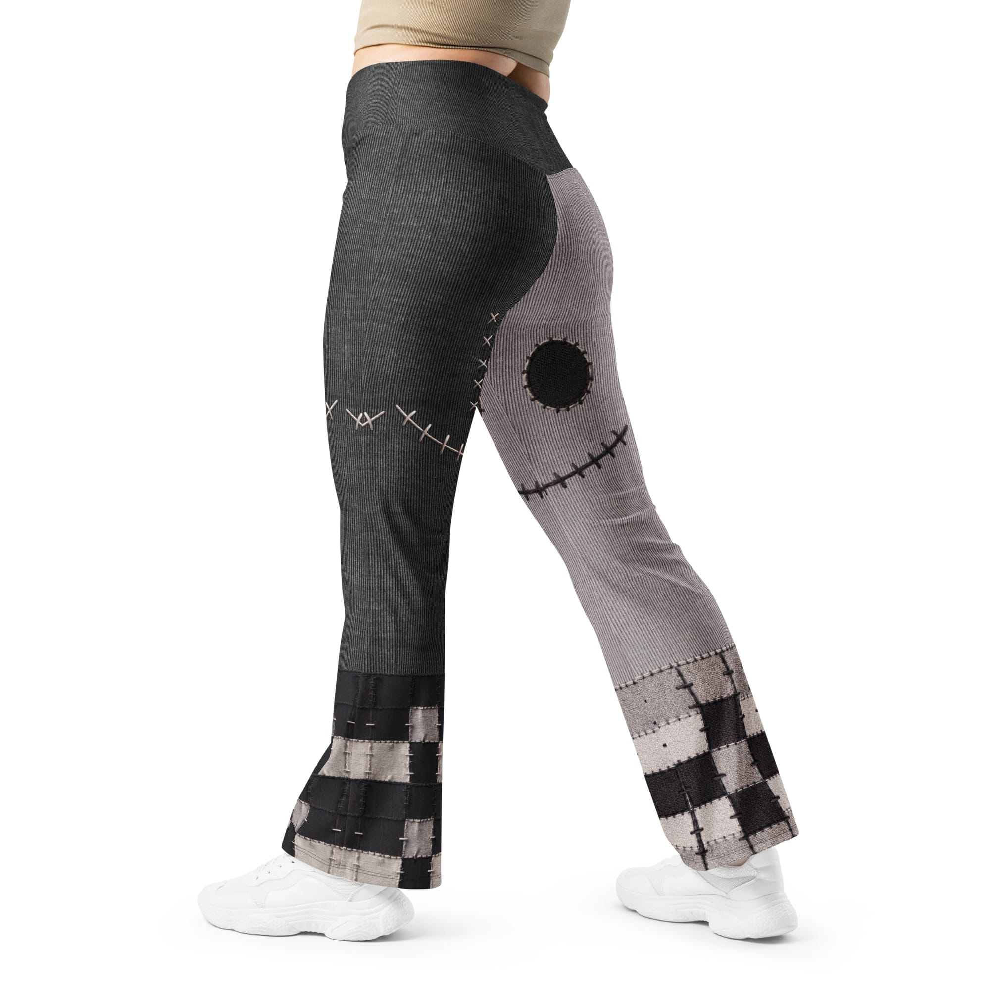 Frankenstitch Flare Leggings