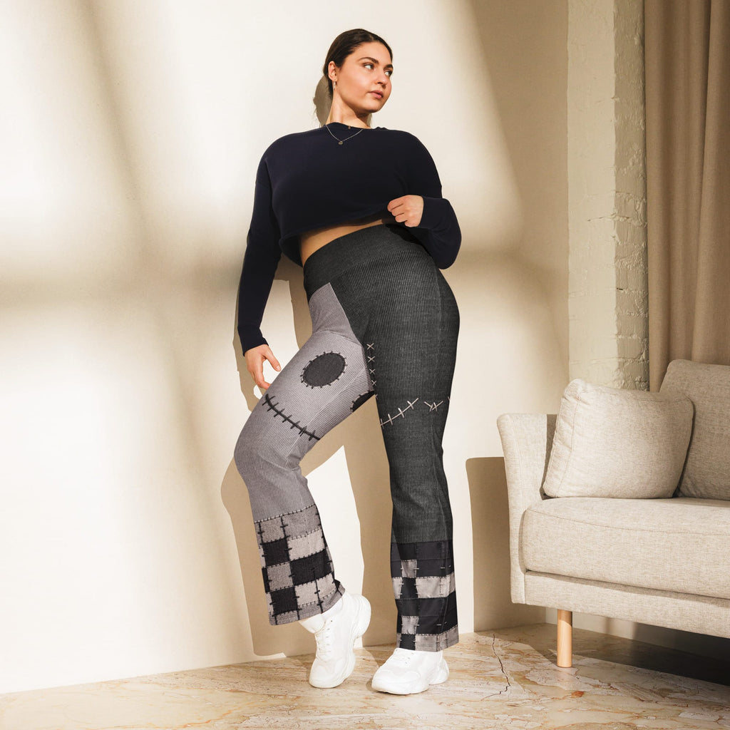 Frankenstitch Flare Leggings