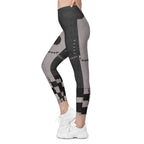 Frankenstitch Leggings With Pockets