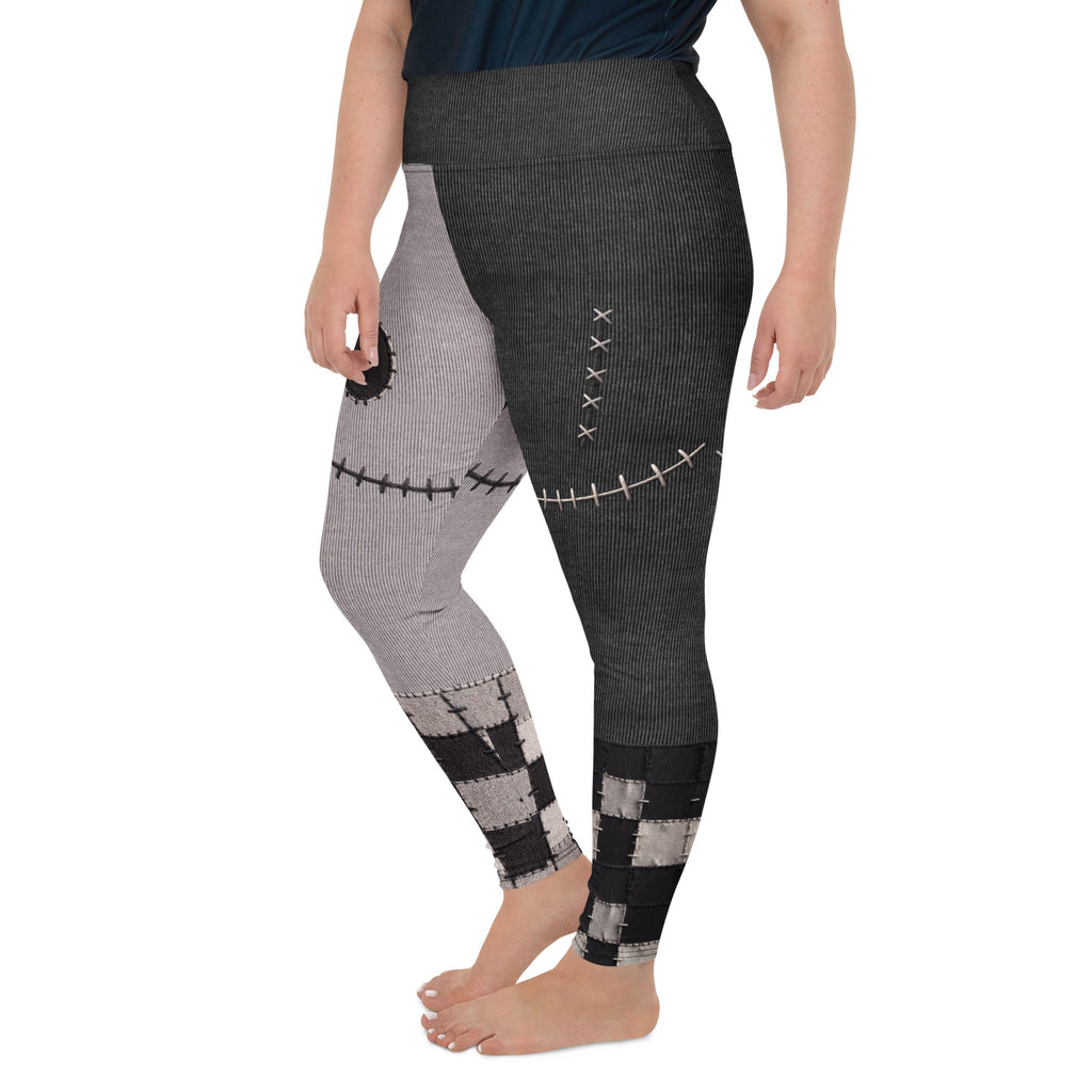 Frankenstitch Plus Size Leggings