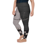 Frankenstitch Plus Size Leggings