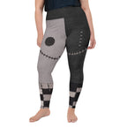 Frankenstitch Plus Size Leggings