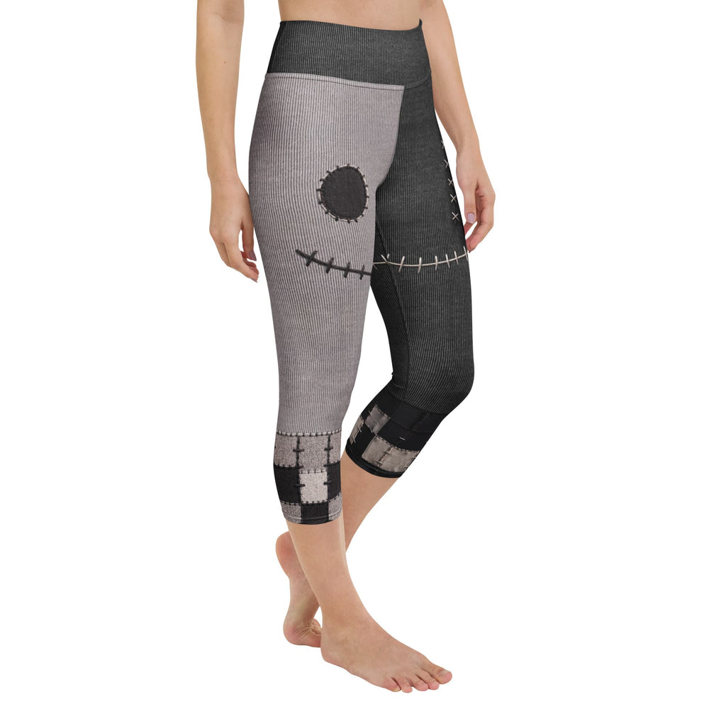 Frankenstitch Yoga Capris