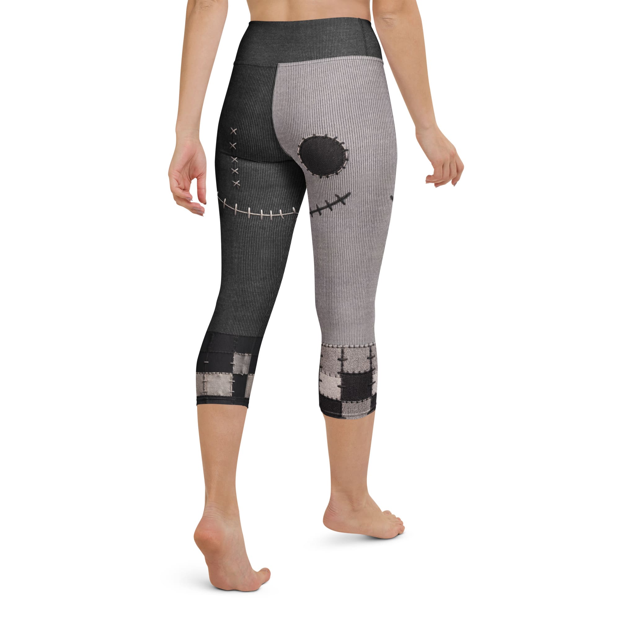 Frankenstitch Yoga Capris