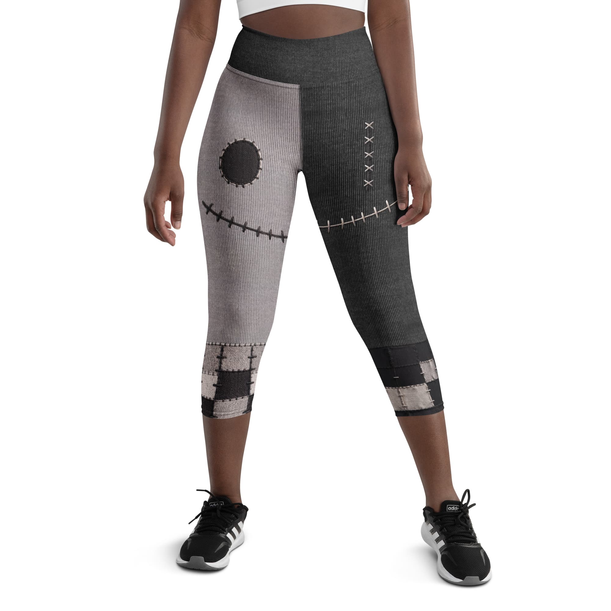 Frankenstitch Yoga Capris