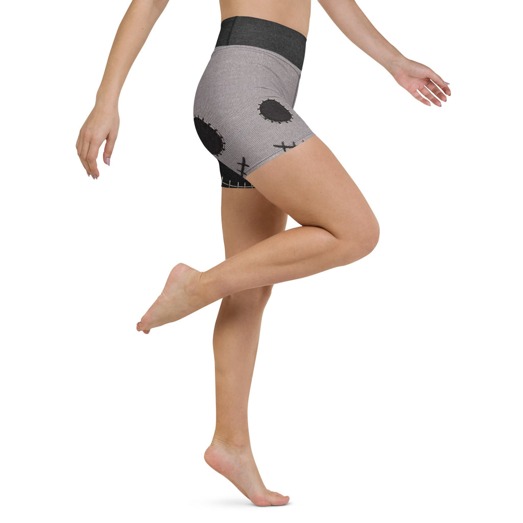 Frankenstitch Yoga Shorts