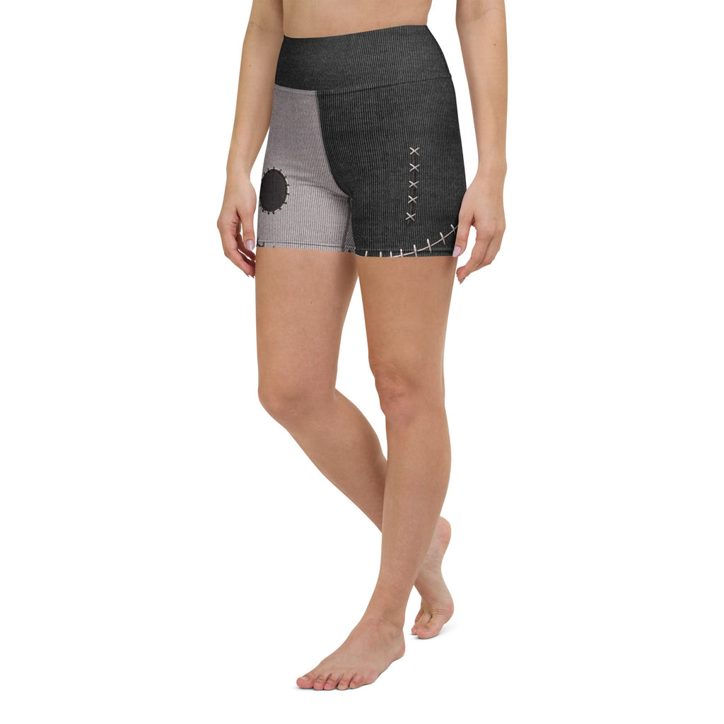 Frankenstitch Yoga Shorts