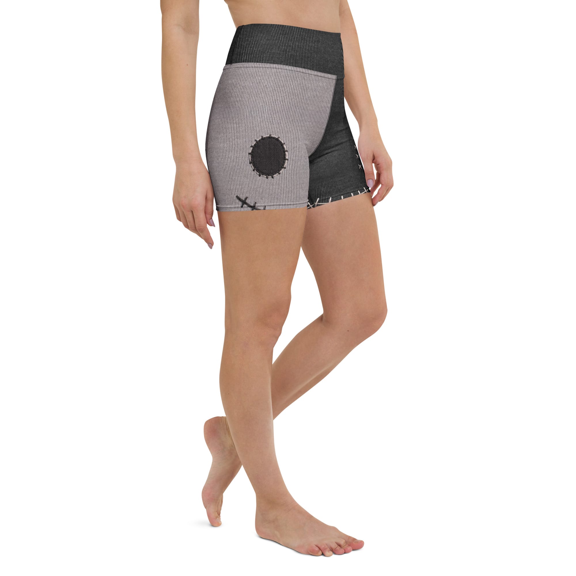 Frankenstitch Yoga Shorts