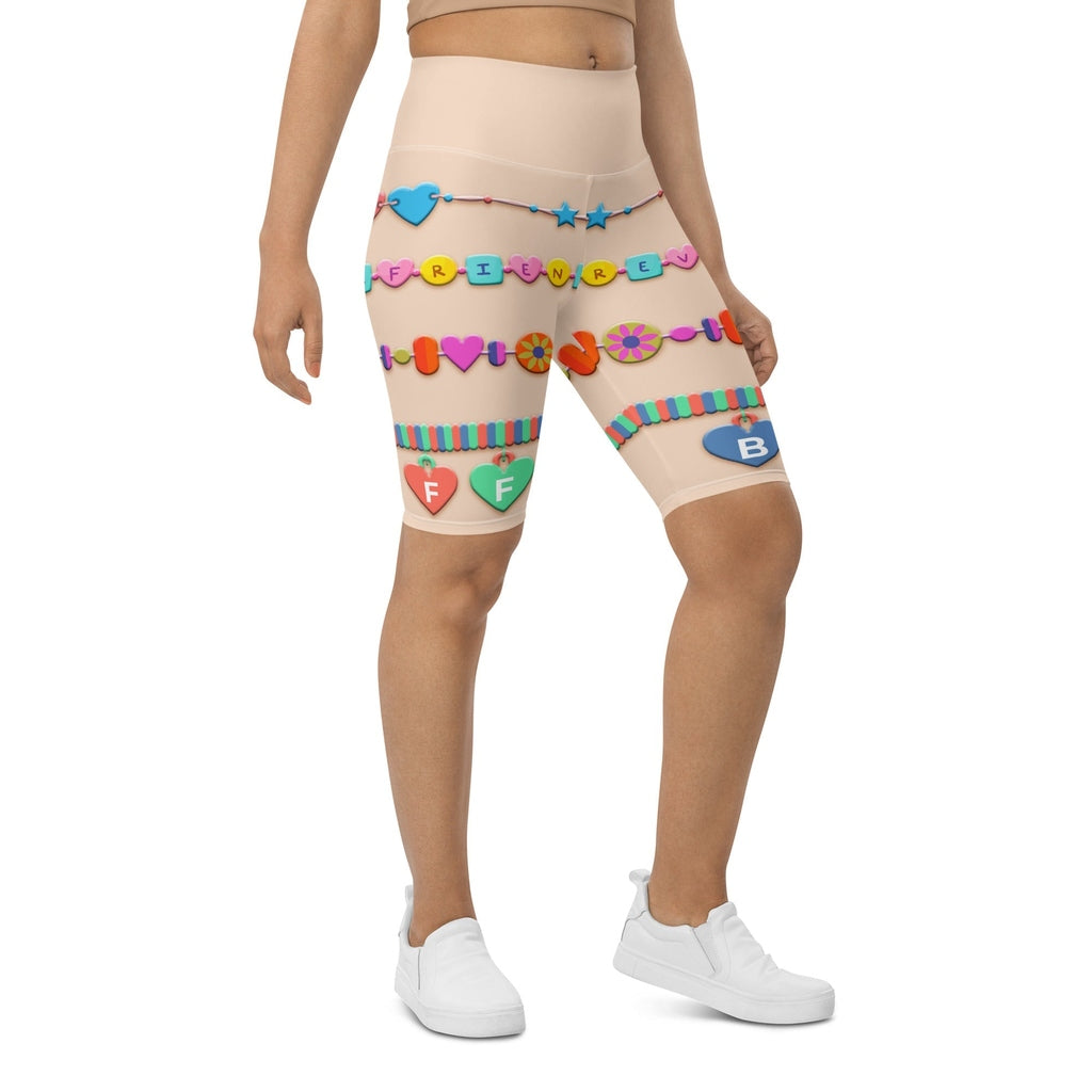 Friendship Bracelet Biker Shorts