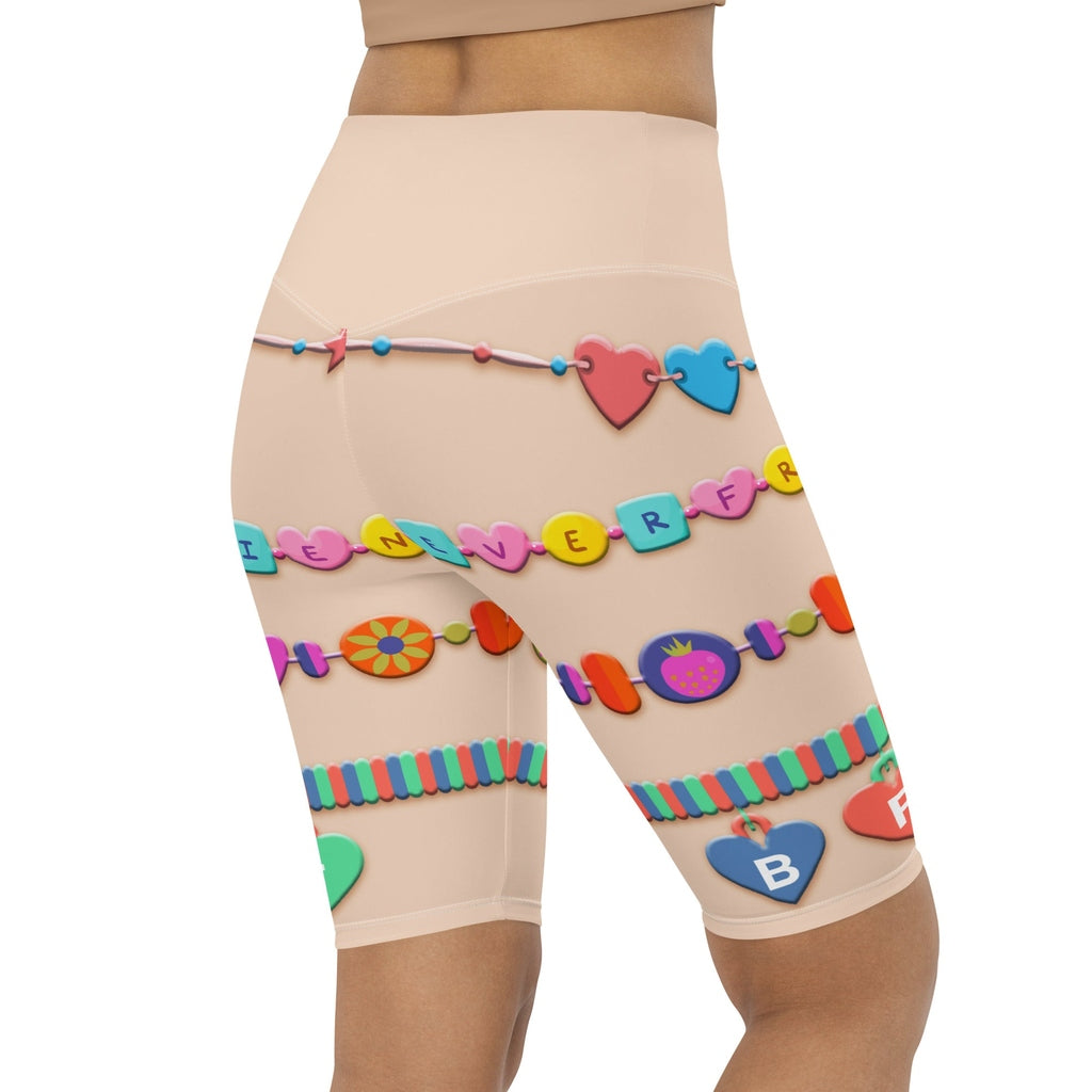 Friendship Bracelet Biker Shorts