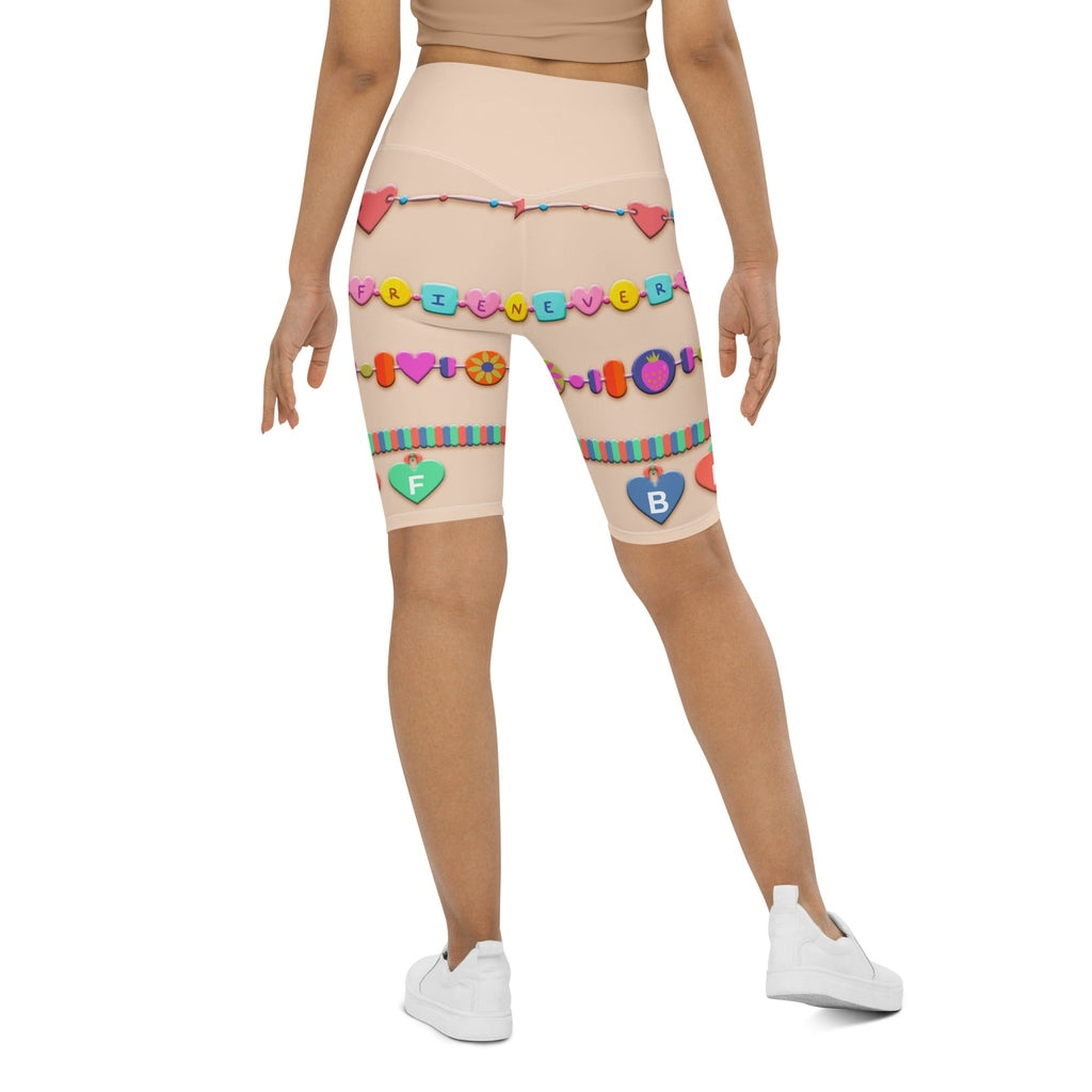 Friendship Bracelet Biker Shorts