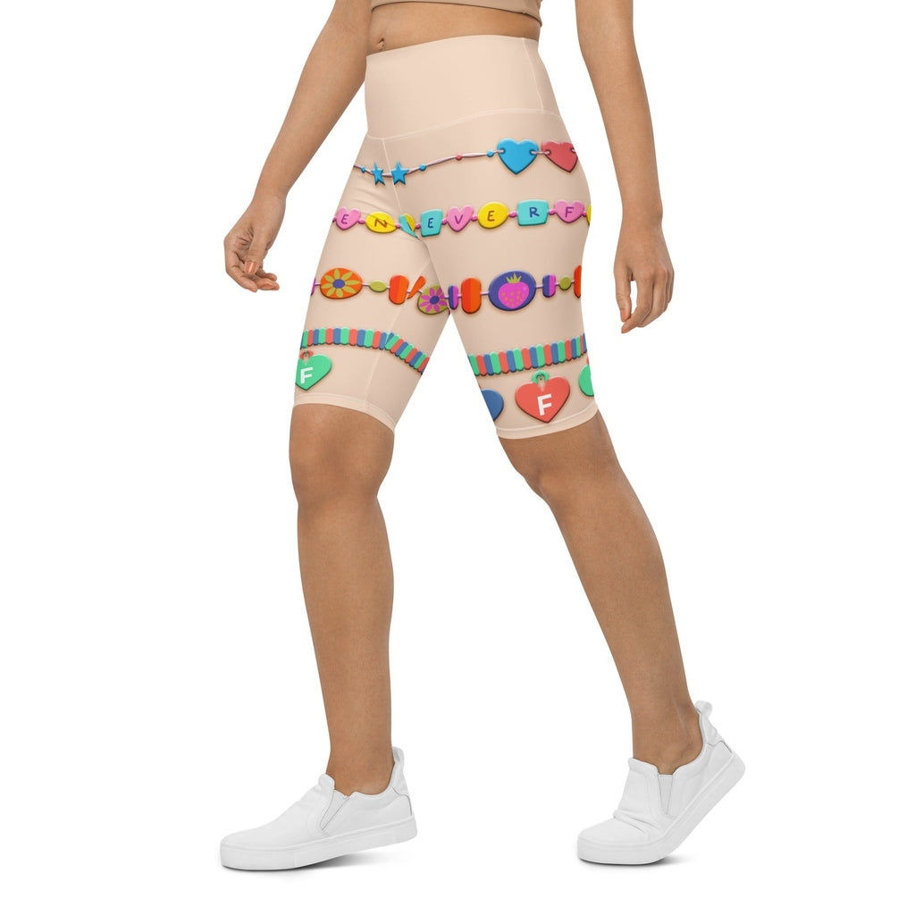Friendship Bracelet Biker Shorts