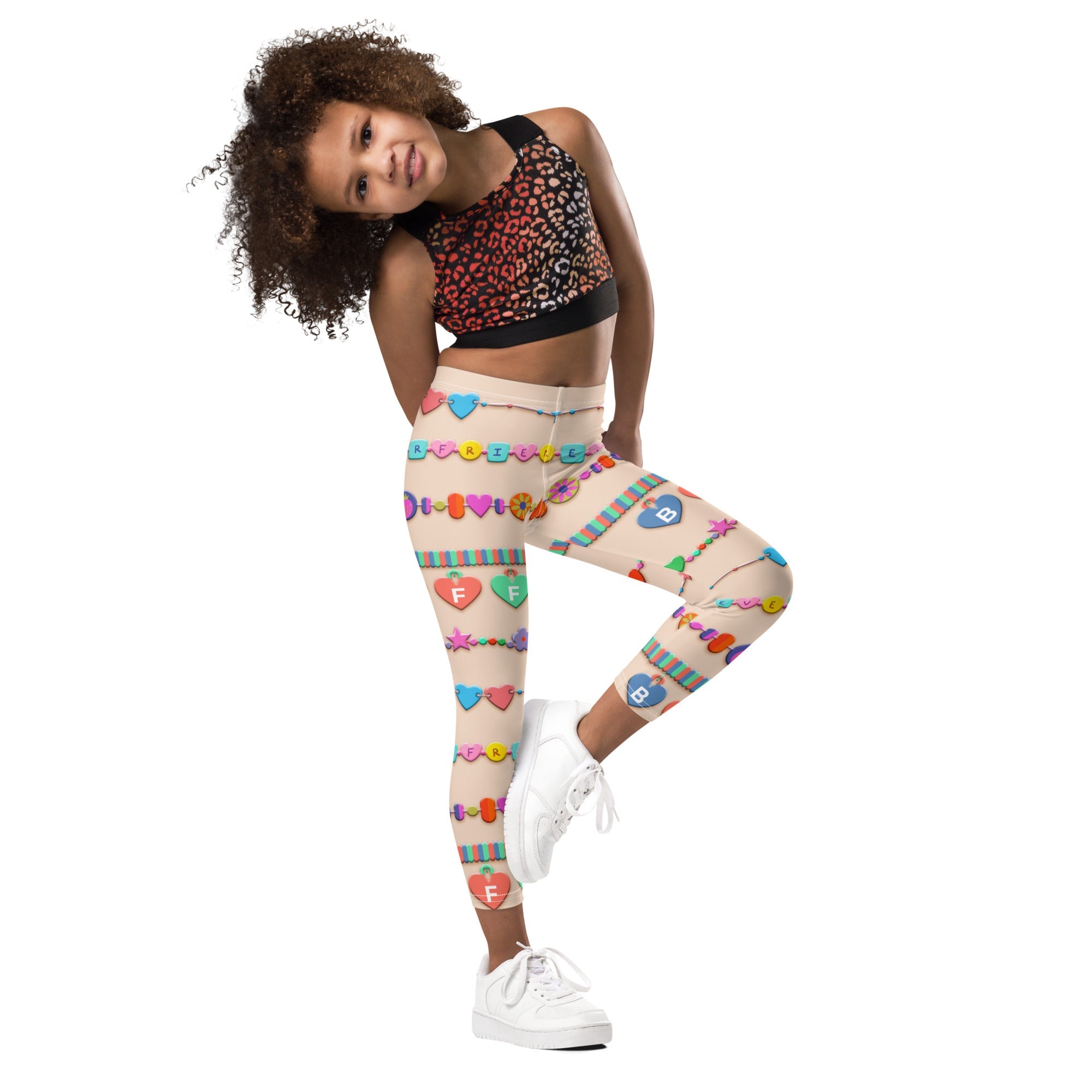 Friendship Bracelet Kid's Leggings