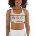 Friendship Bracelet Sports Bra