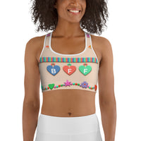 Friendship Bracelet Sports Bra