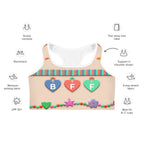 Friendship Bracelet Sports Bra