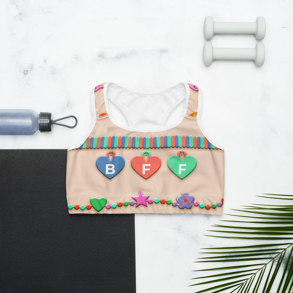 Friendship Bracelet Sports Bra