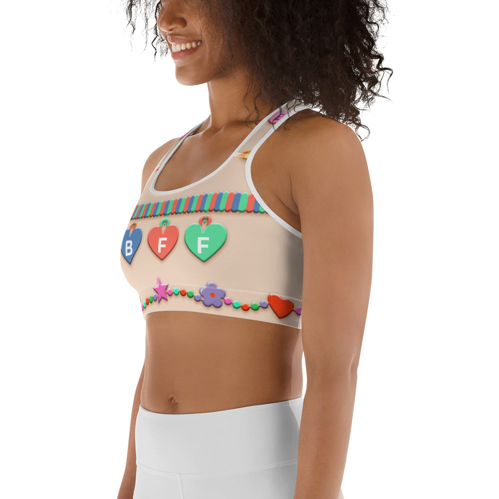 Friendship Bracelet Sports Bra