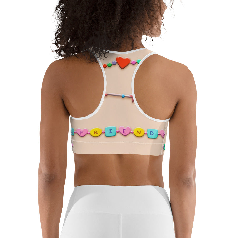 Friendship Bracelet Sports Bra