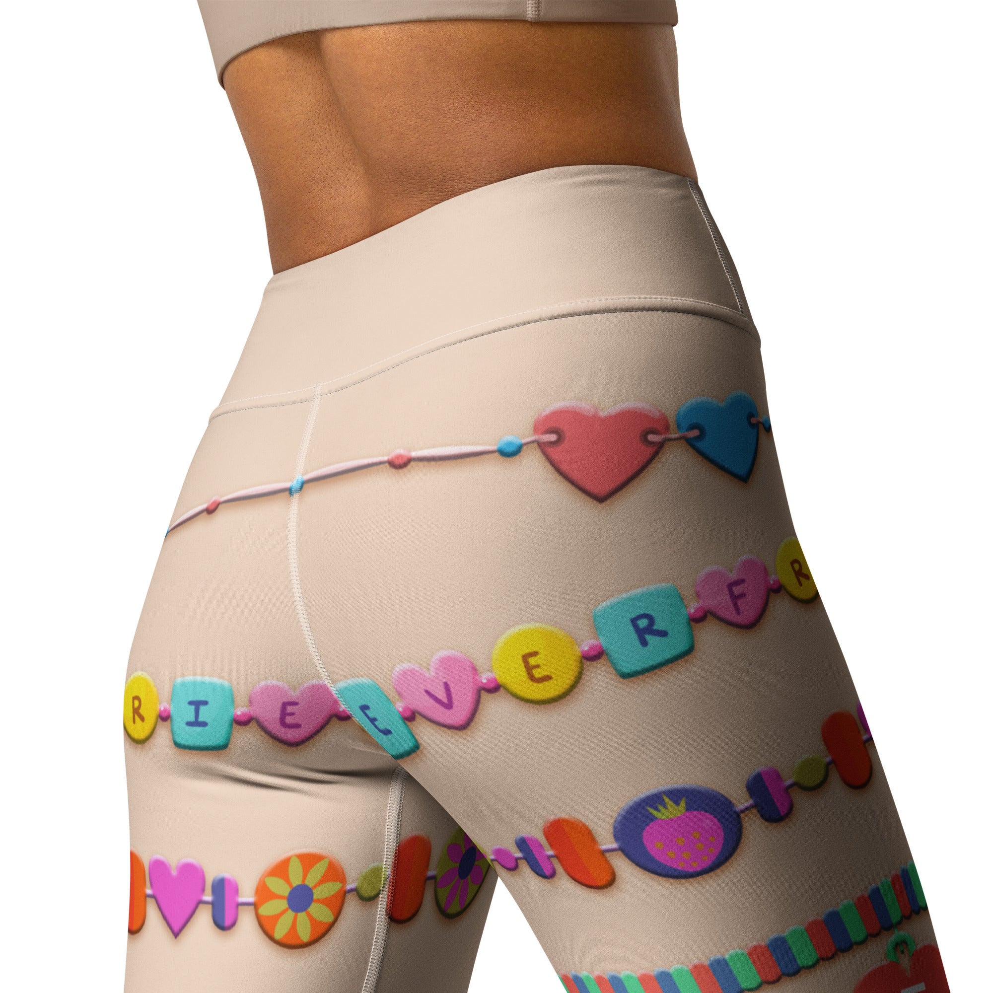 Friendship Bracelet Yoga Leggings