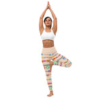 Friendship Bracelet Yoga Leggings