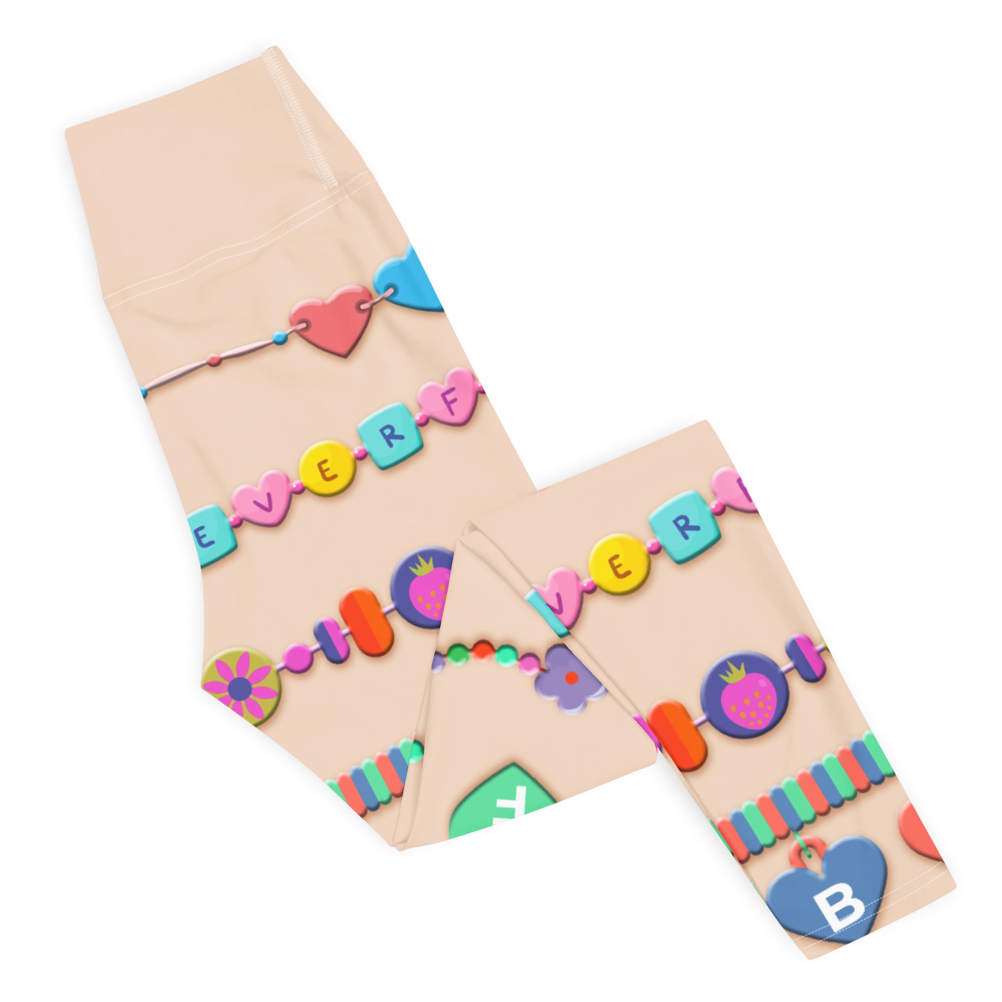 Friendship Bracelet Yoga Leggings