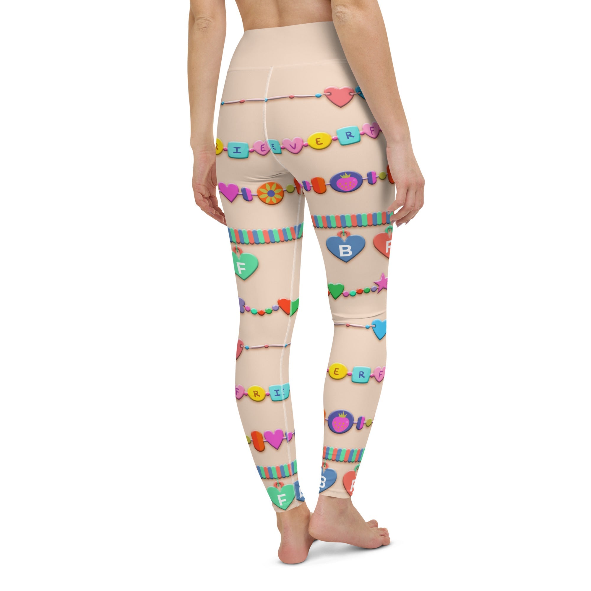 Friendship Bracelet Yoga Leggings