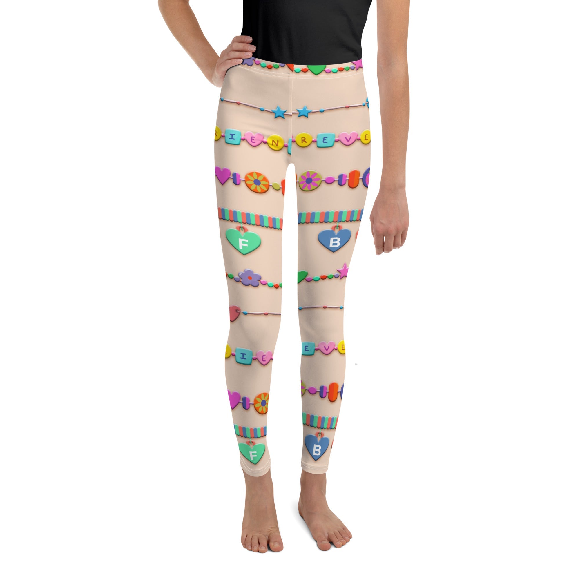 Friendship Bracelet Youth Leggings