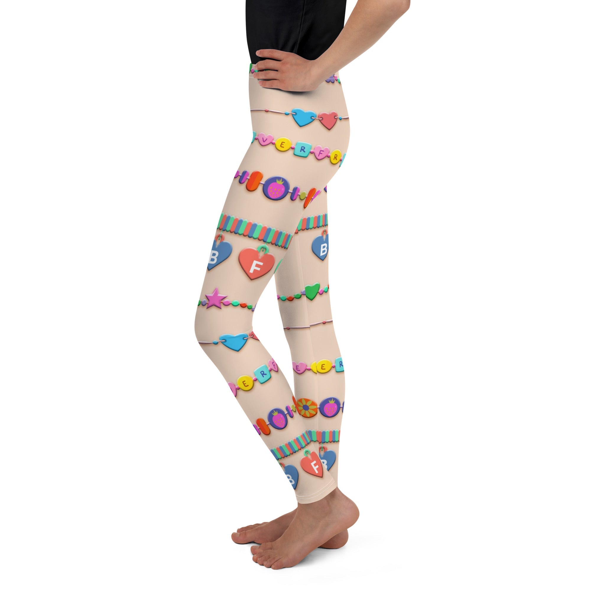 Friendship Bracelet Youth Leggings